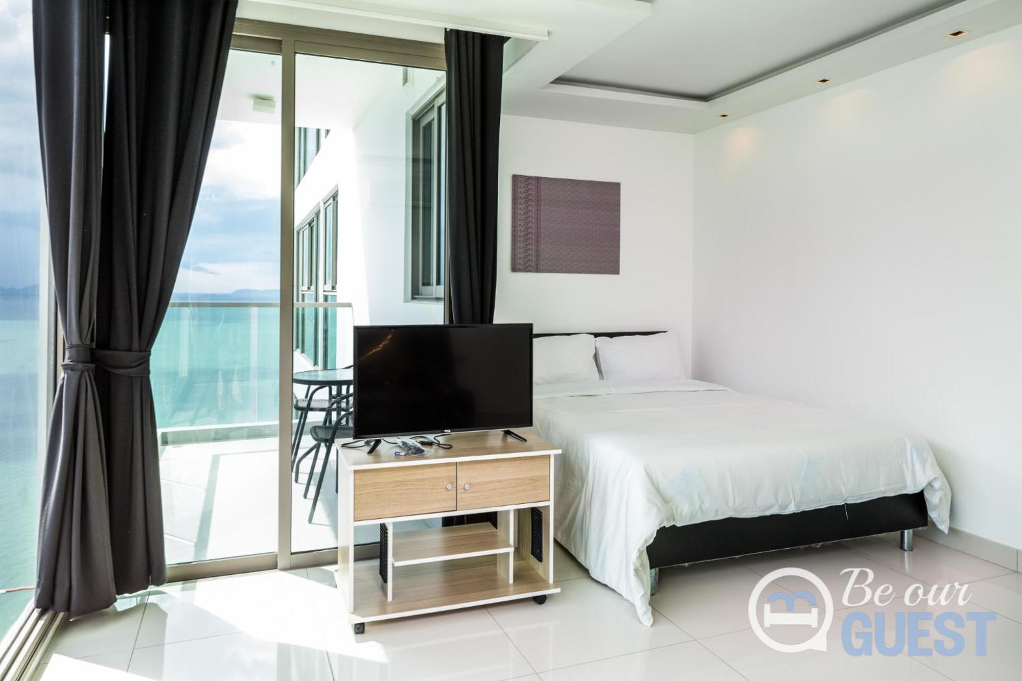 Stunning Sea View Condo On The Beach - Monthly Stay Pattaya Pokój zdjęcie