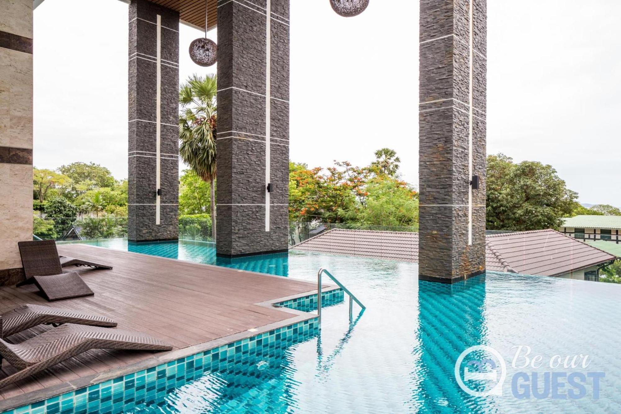 Stunning Sea View Condo On The Beach - Monthly Stay Pattaya Zewnętrze zdjęcie